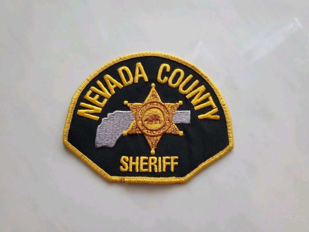 Nevada County Sheriff California Patch