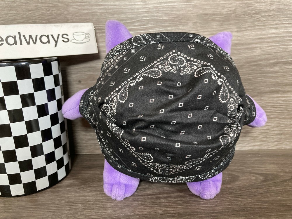 Pacsun Black Paisley Pattern Face Mask One Size New With Tags