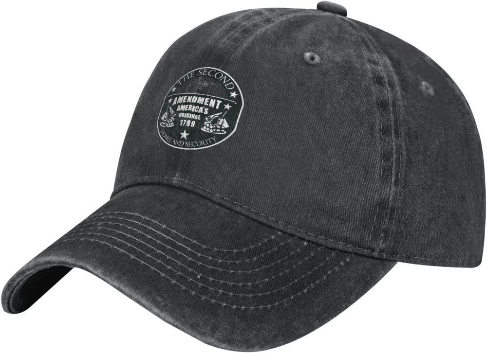2nd Amendment Baseball Cap for Personalized printed unisex baseball cap