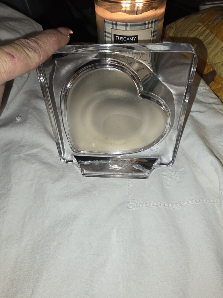Vintage Crystal Clear Studios Japan Heart Frame