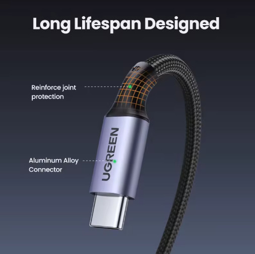 braided usb c type-c fast charging cable