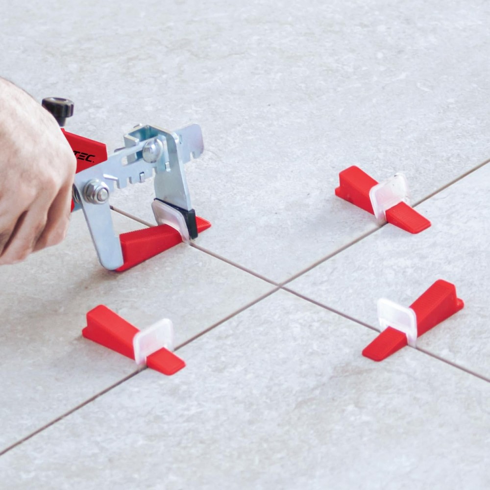Tile Leveling System Reusable Tile Wedges 400 Pack for Floor and Wall Tile In...