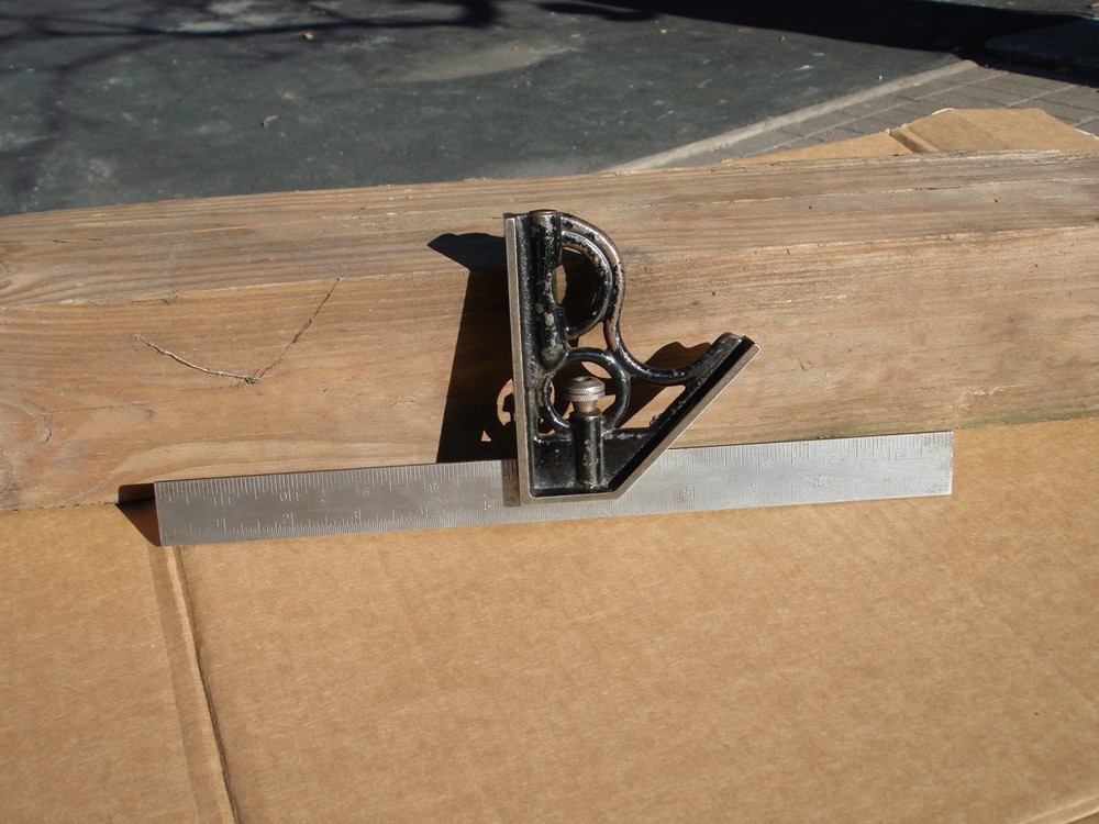 Vintage WORTH * 12" Combination Square