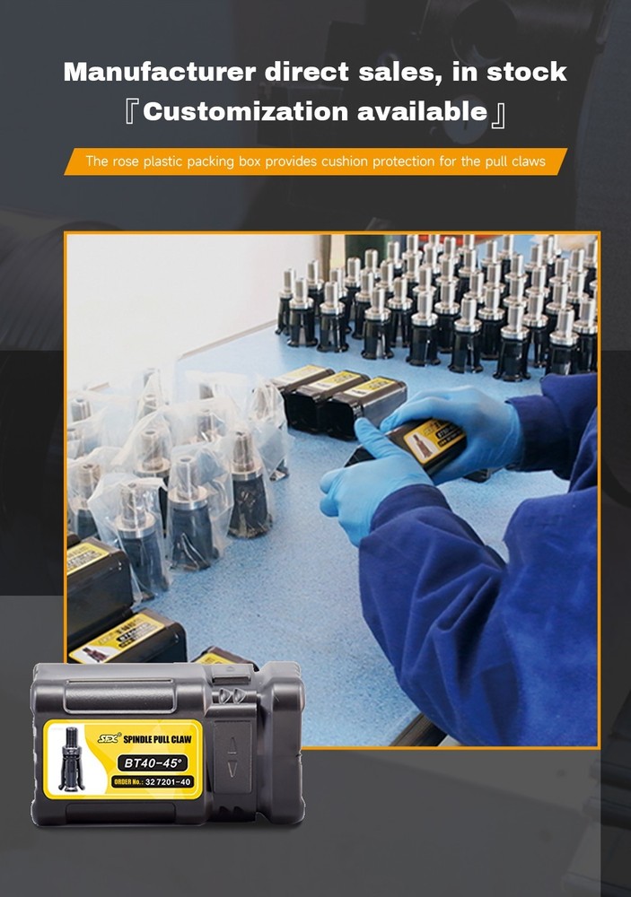 SFX ISO25-OTT Internal Thread Pull Claw For CNC Four-Petal Spindle Pull Claw