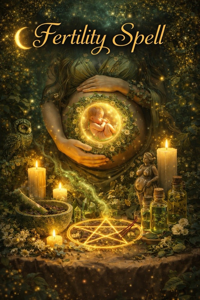 Fertility Spell Ritual SPELLCAST Rapid Conception ✨
