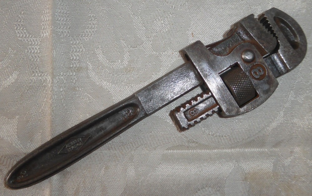 Vintage Jordan No 8 Pipe Wrench