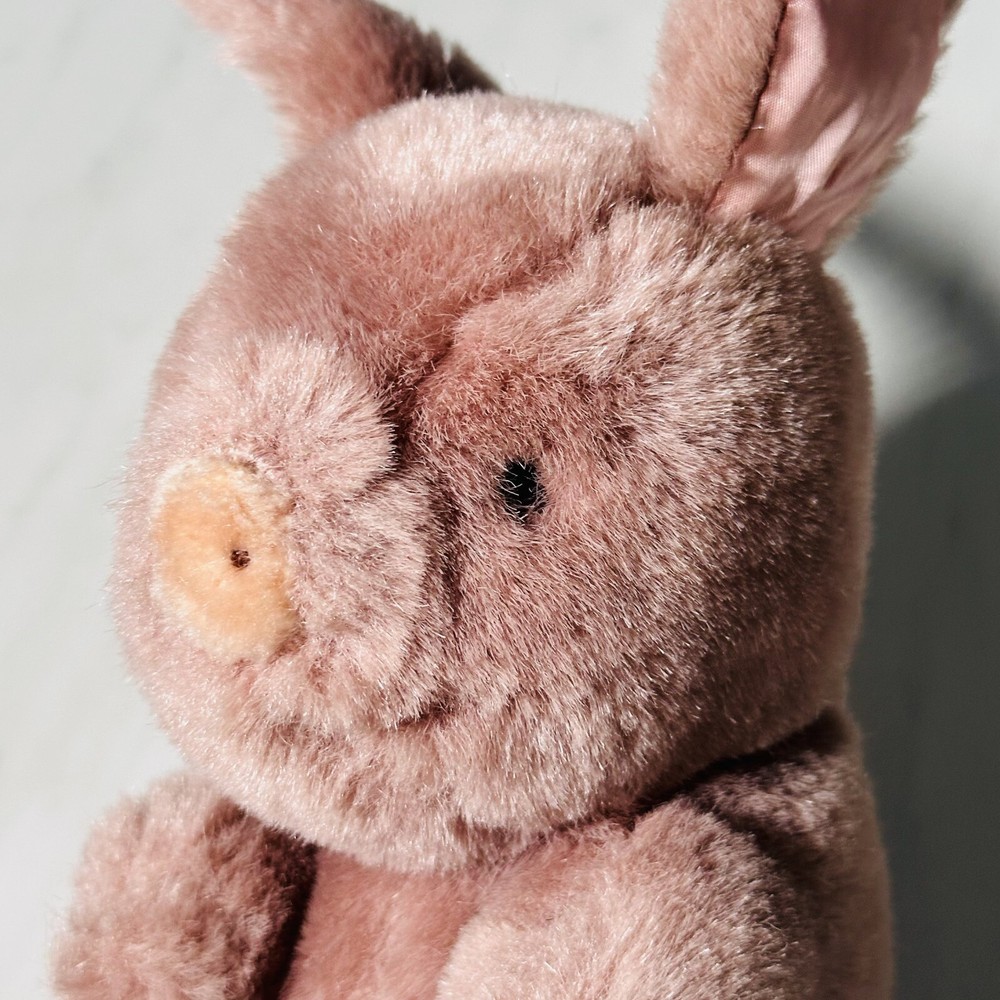 1980 Vintage Gund Plush Brown Bunny Rabbit
