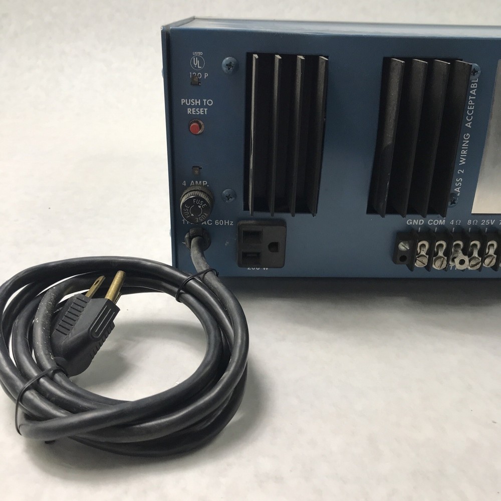 McGohan Electronics MS-501 Booster Amplifier 50 Watts