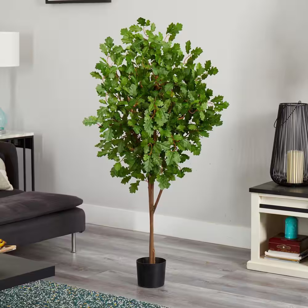 Indoor 5 In. Oak Artificial Tree