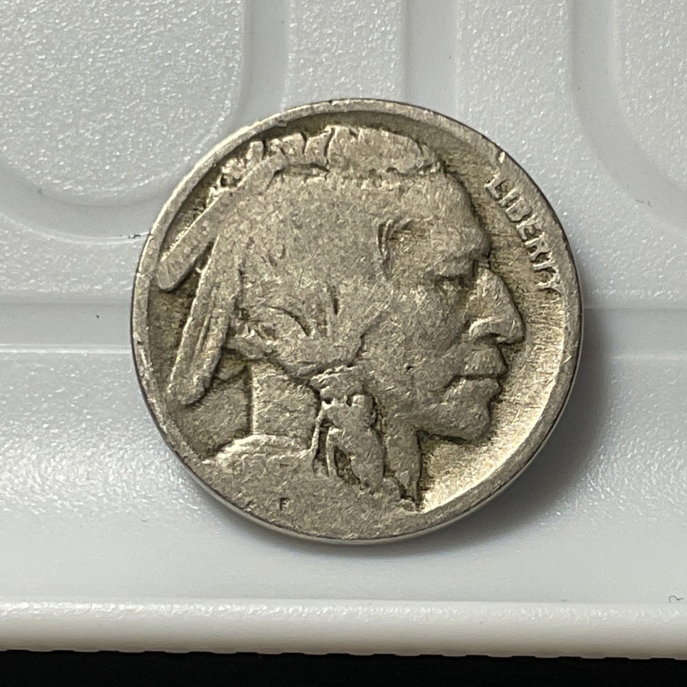 1917 Philadelphia Mint Buffalo Head Partial Date Good See Description