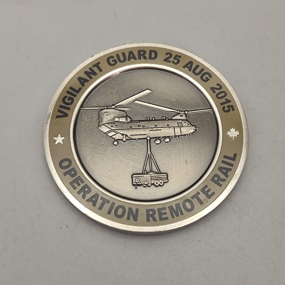 Operation Remote Rail Emergency Response Cp Challenge Coin