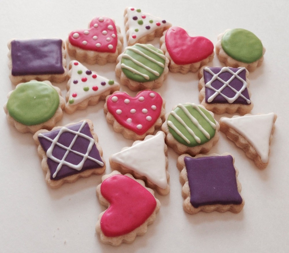 Mini Fluted Square 1.5'' Cookie Cutter Metal