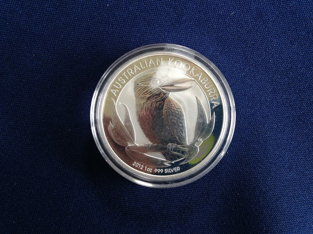 2012 Australia $1 Silver Koookaburra Gem BU One Ounce  E5974