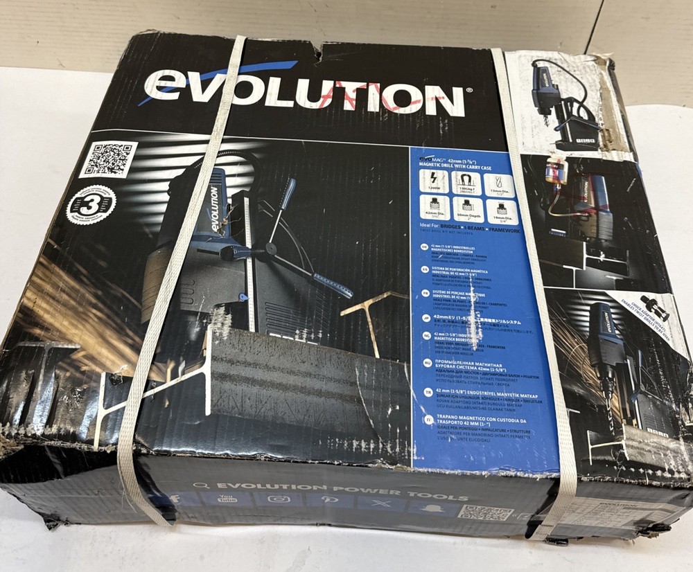Evolution EVOMAG42: 1-5/8 In. Magnetic Drill
