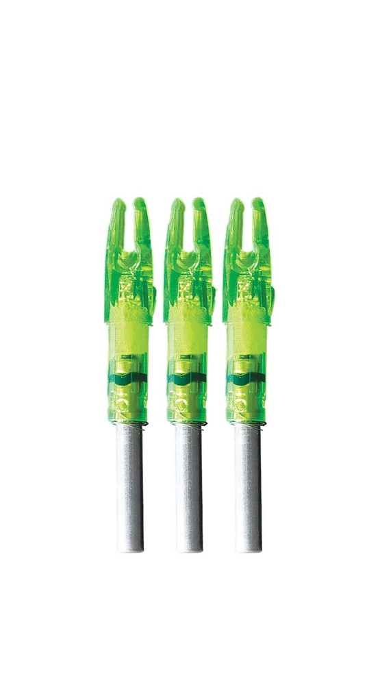 Lumenok GT Nock (3-Pack), Green