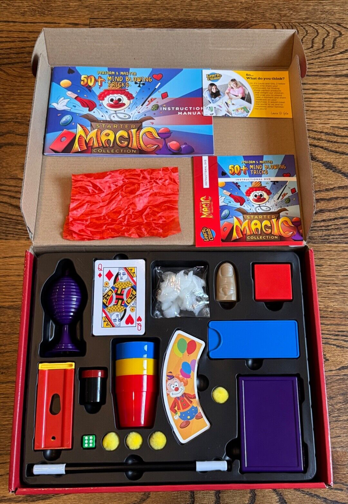 Magic Collection by Learn & Climb 50+ Mind Blowing Tricks Starter Set