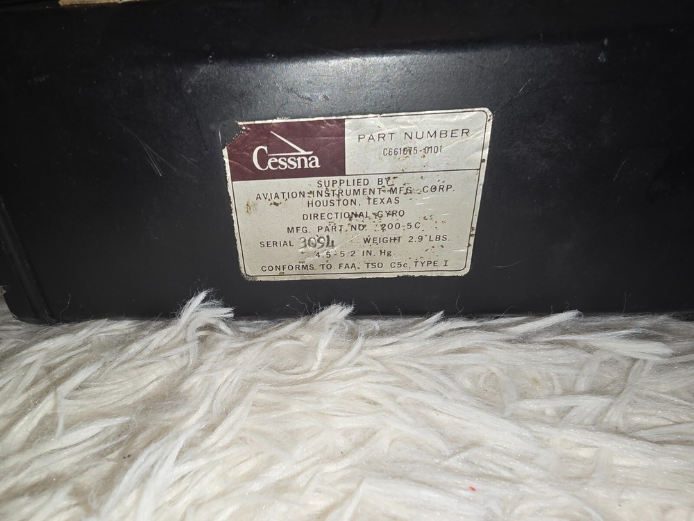 Cessna DG C661075-0101