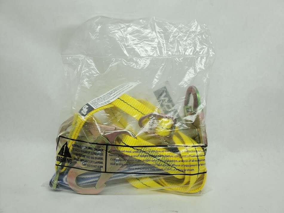 NEW Web Devices Shock-Sorb L321611 6ft Free Fall Arrest System Harness LANYARD