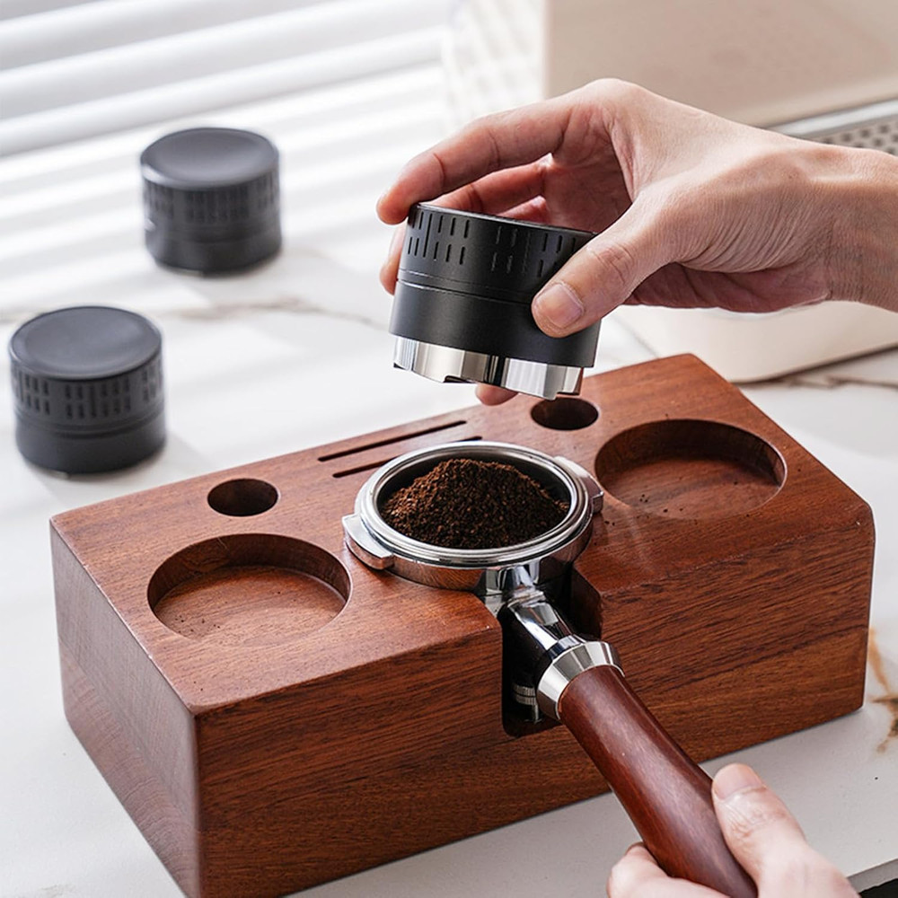 Coffee Distributor 51Mm, Espresso Distribution Tool, Gravity Adaptive Distributo