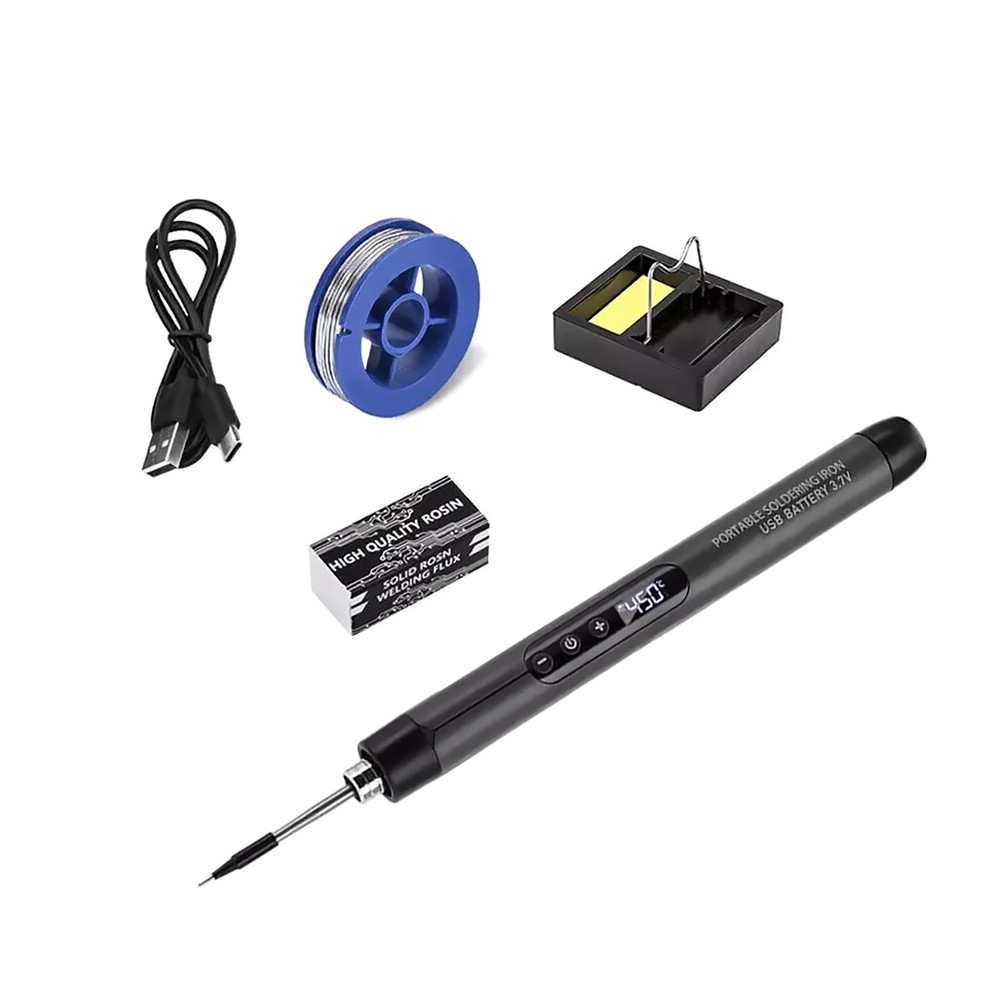 USB Digital Display Charging Soldering Iron Three-gear Temperature Adjustment