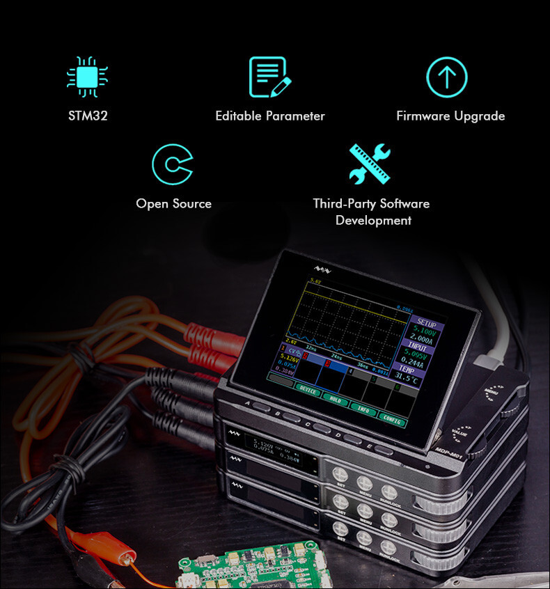 Mini Programmable Linear Power MDP-M01 Adjustable Digital DC Power Supply Module