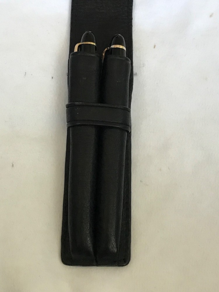 Genuine Leather Pen Case, for 2 Pens- Excellent condition
