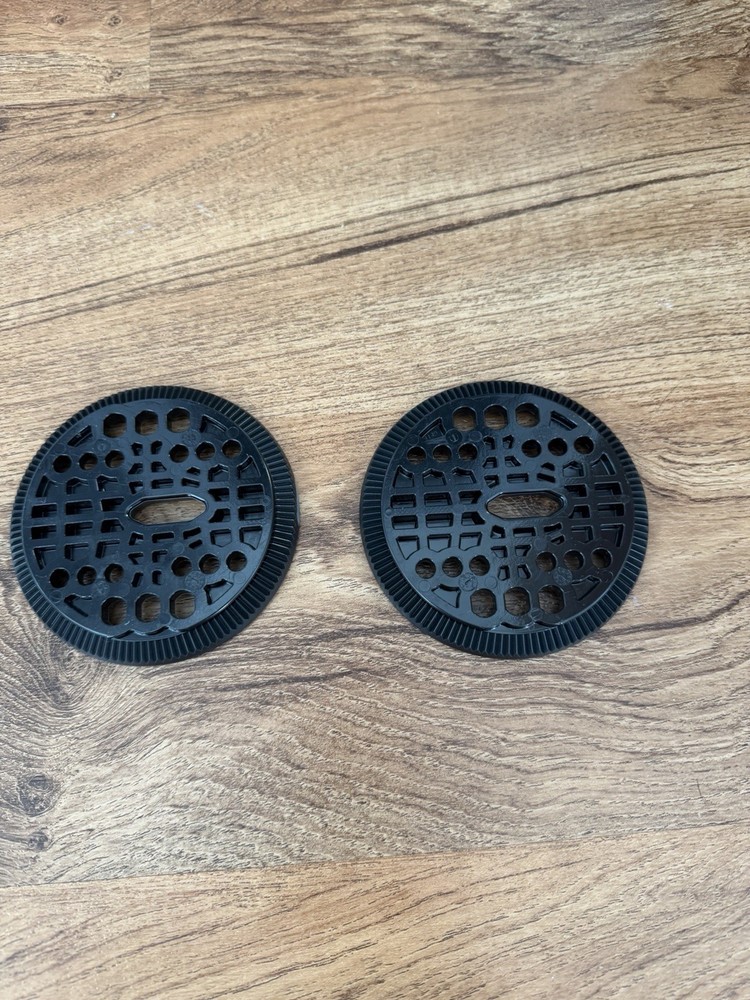 Burton Snowboard Binding 4x4 Baseplates Discs Pair 3D Vintage Compatible Read Ad