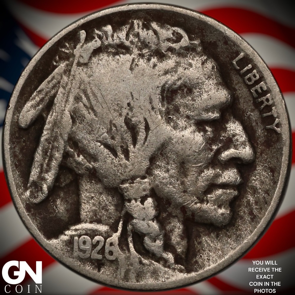1926 S Buffalo Nickel A3392