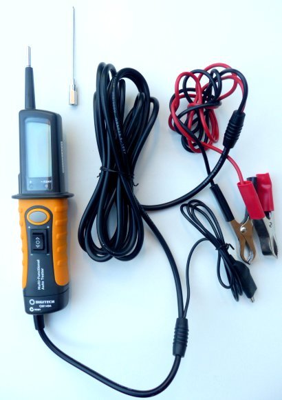Circuit Tester Automotive Multi-Function with LCD Light 12V/24V Frequency New!
