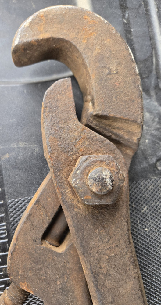 Vintage Blacksmith Forging Adjustable Slip Joint Pliers 20" +