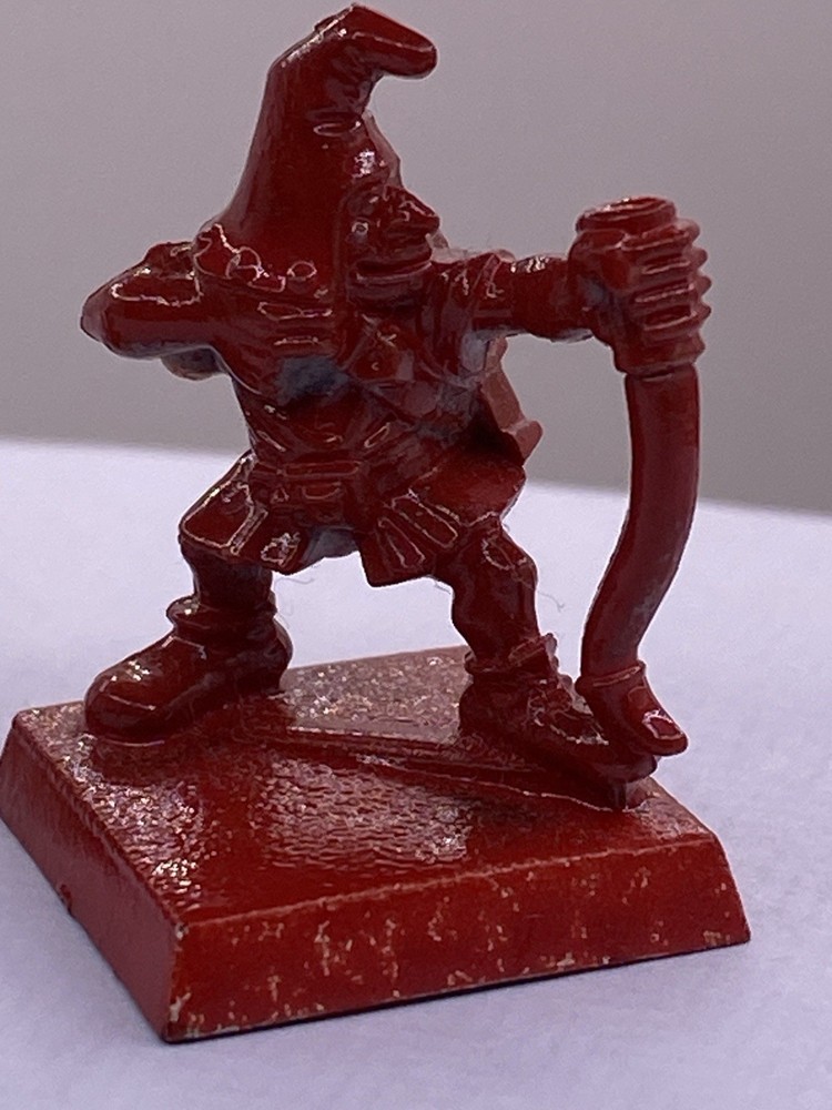 3x Warhammer Goblins Archers GW 1984 Plastic Painted Oldhammer
