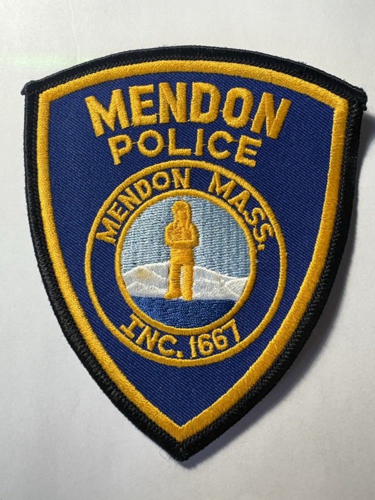 Mendon Massachusetts Police Patch