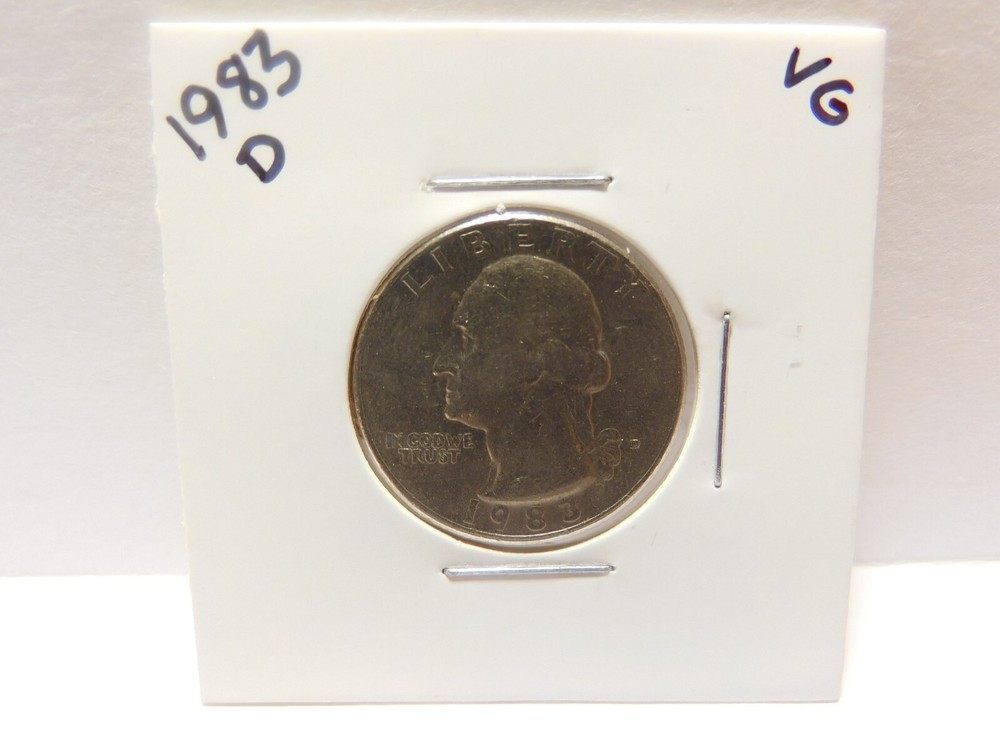 1983 D WASHINGTON QUARTER