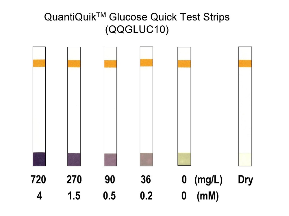 Glucose Quick Test Strips