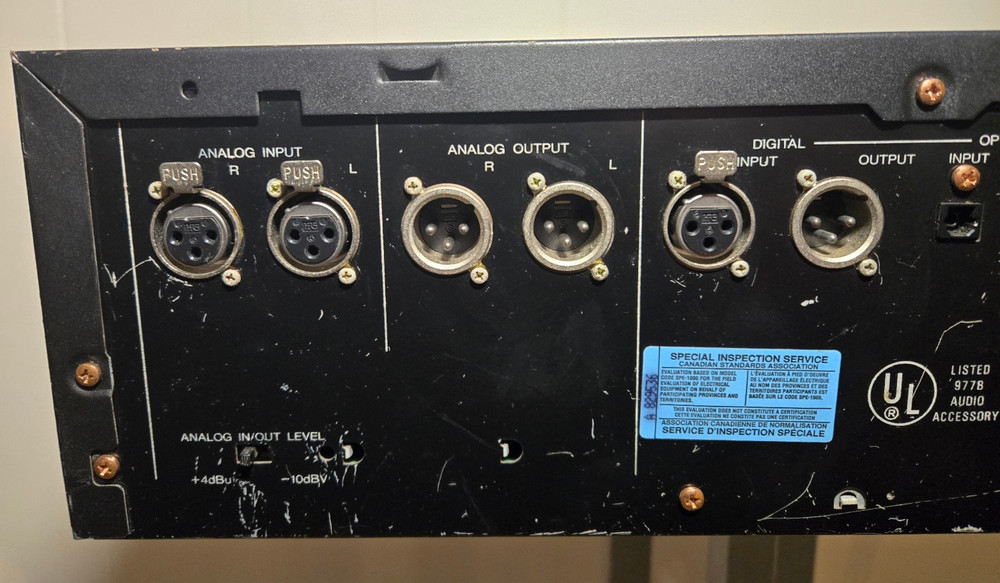 Fostex D-5 DAT Recorder Player – Powers On – No Media Test – Studio DAT Deck