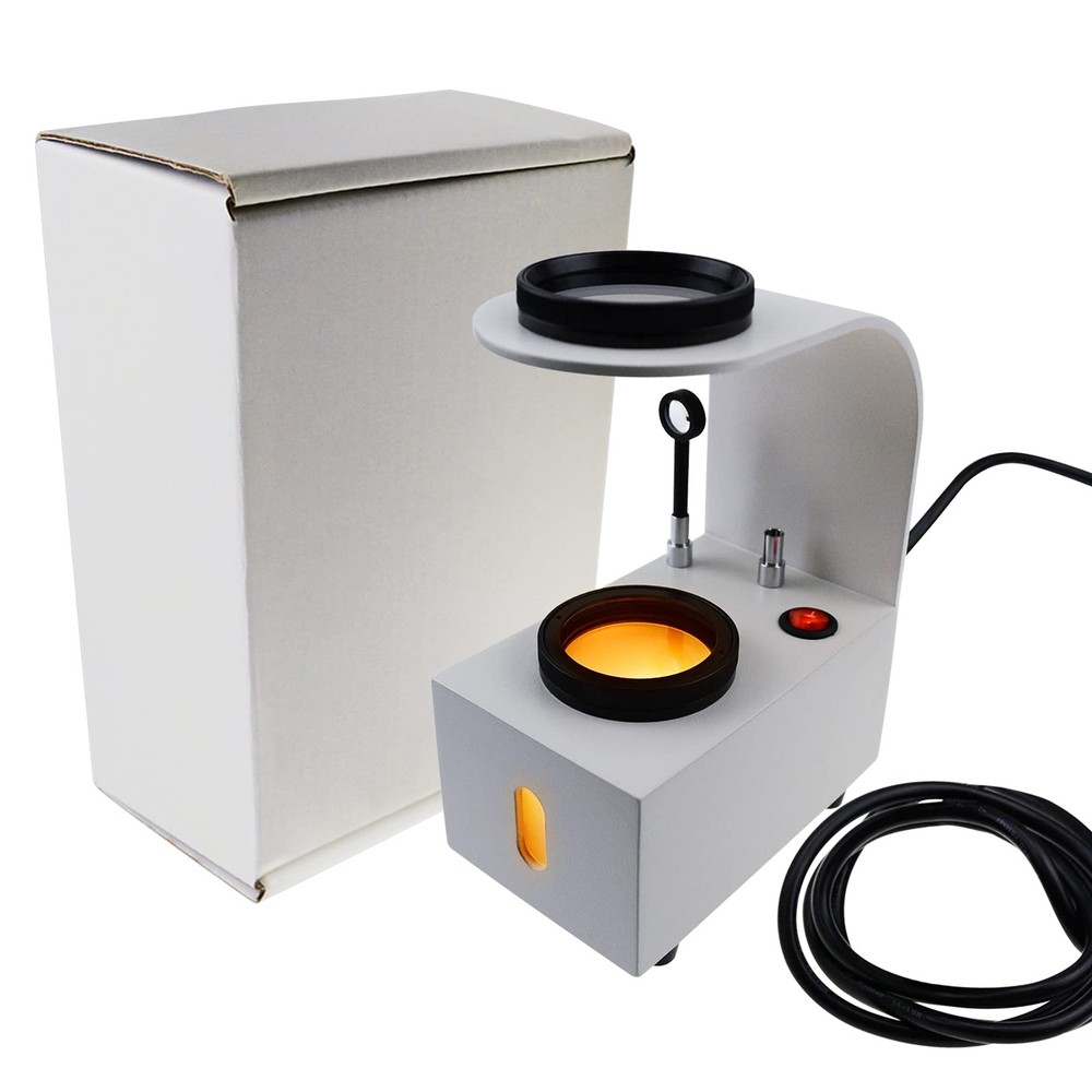 Polariscope LED Light with Glass Rotatable Filters, Desktop