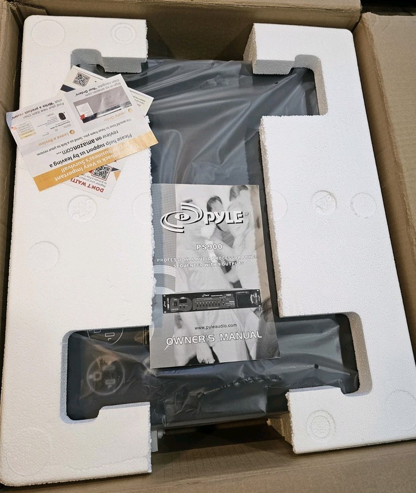 Pyle PS900 Professional Audio Processor Power Sequencer (9 Outlets)