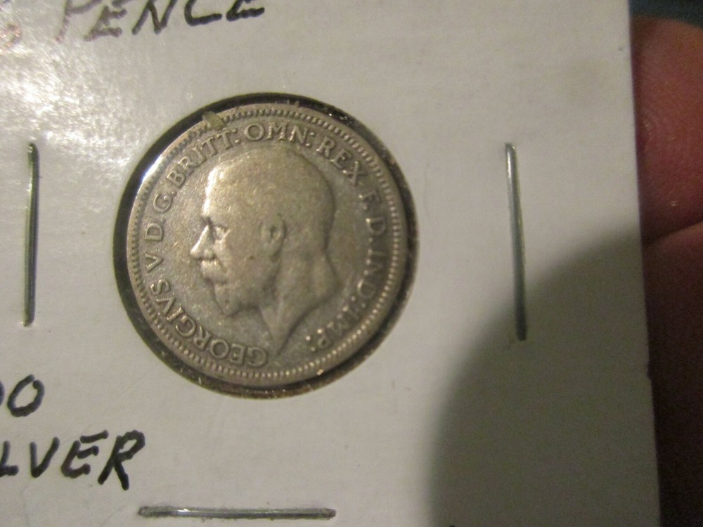 Britain - 1933 Silver Sixpence - George V