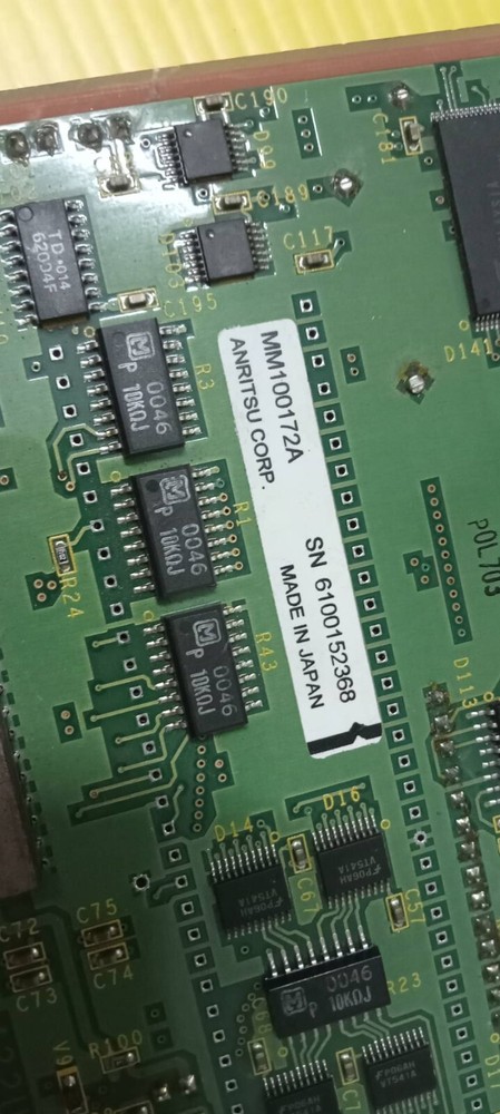 Anritsu A07 cpu 422U17769 [ Y2 ] .