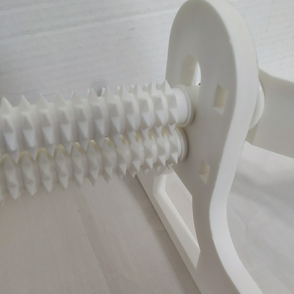 Mister Tenderizer Hand Cranked Meat Tenderizer Rust Proof Poly Construction