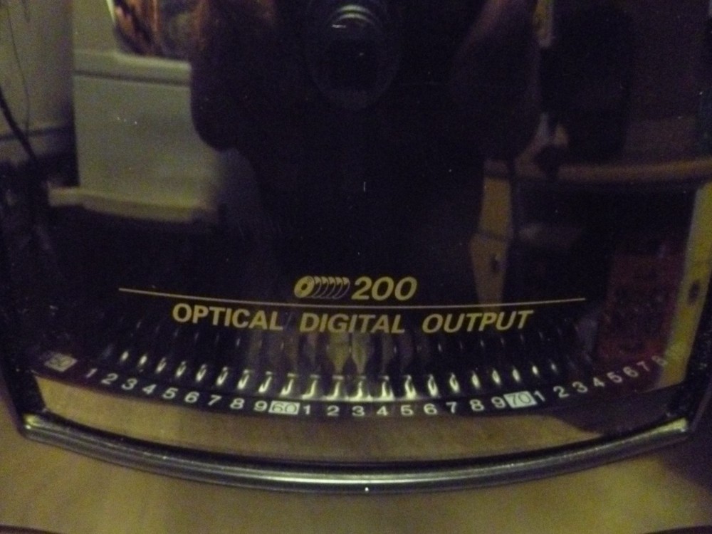 JVC XL-MC2000 CD Automatic Changer 200 Optical Digital Output Tested Works