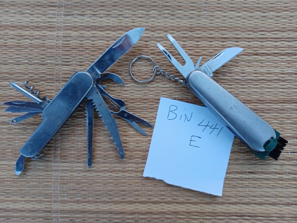 LOT OF Stainless MULTI tool FUNCTION POCKET KNIVES, solid quality