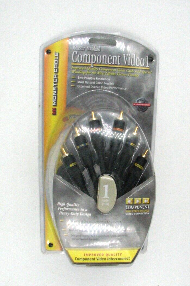 Monster Cable Component Video 1 1m/3.3ft 140223