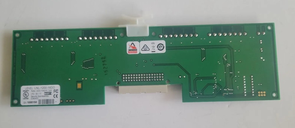 Lenel Control Module Output Board LNL-1200-16DO Security Sub Assembly 12 VDC