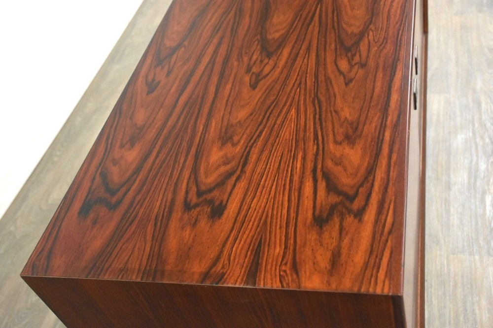 Danish Modern Rosewood Sideboard Credenza