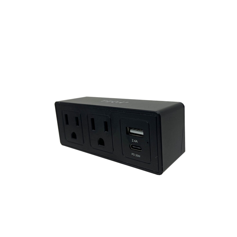 Tech Squared Mini Surge Protector TWP2000 (2-Pack)