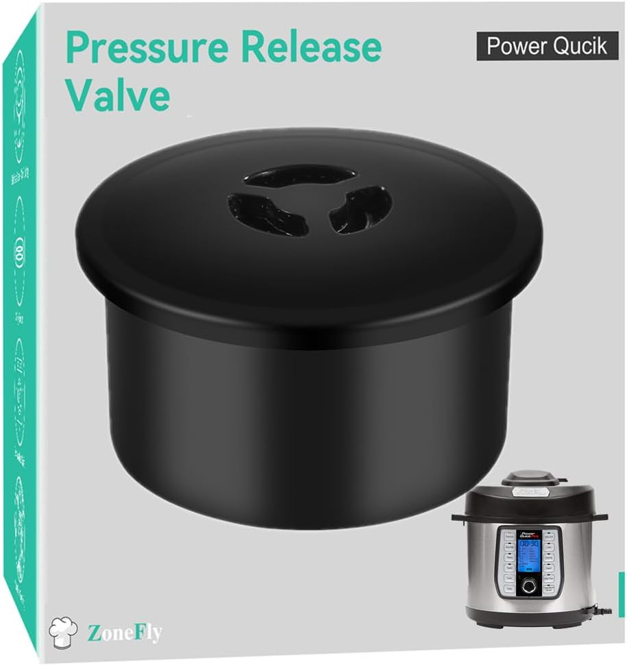 Original Pressure Release Valve Compatible with Power Quick 6 and 10 Quart