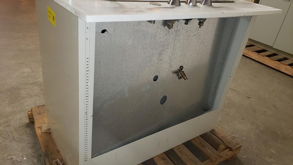 44" Jameston White Epoxy Sink Bundle(S6LLST7312)