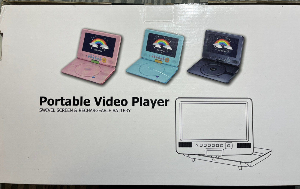 COOAU Portable DVD/Video Player