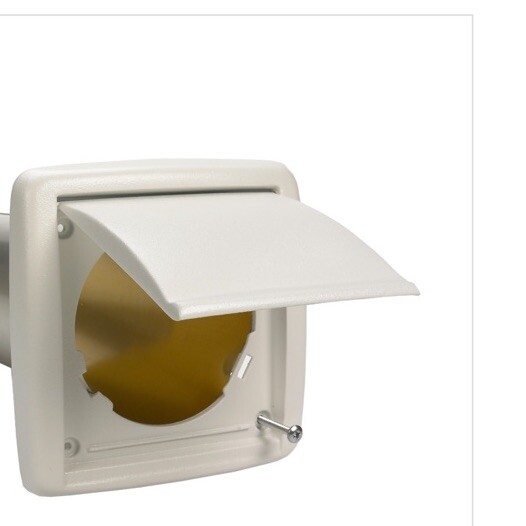 Broan-NuTone WC650  4" Wall Cap for 4” Round Duct